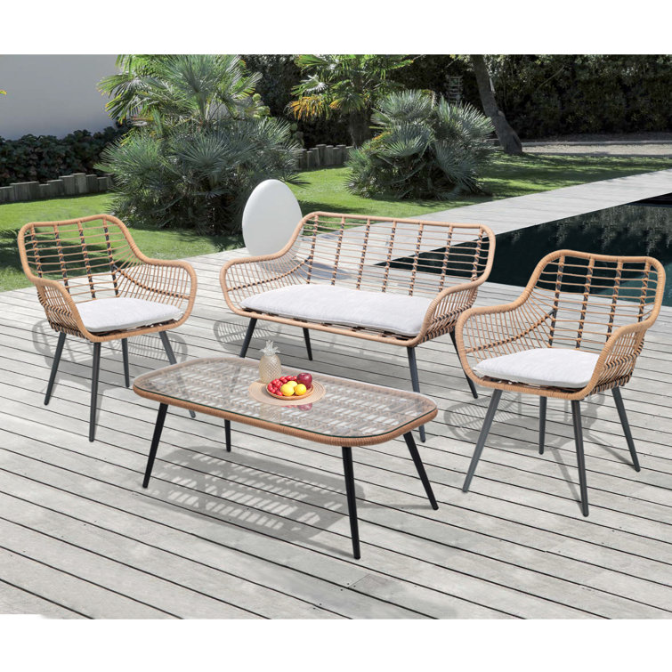 Aldi wooden balcony discount set